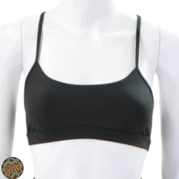Alo Yoga Airlift Intrigue Strappy Sports Bra Black Size Small - Picture 2 of 12